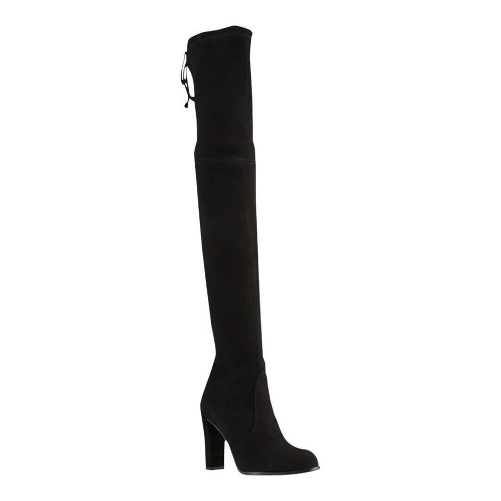 Black Over-the-Knee Women's Boots